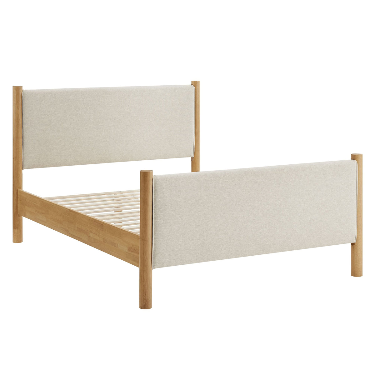 Maven Fabric Upholstered Platform Bed