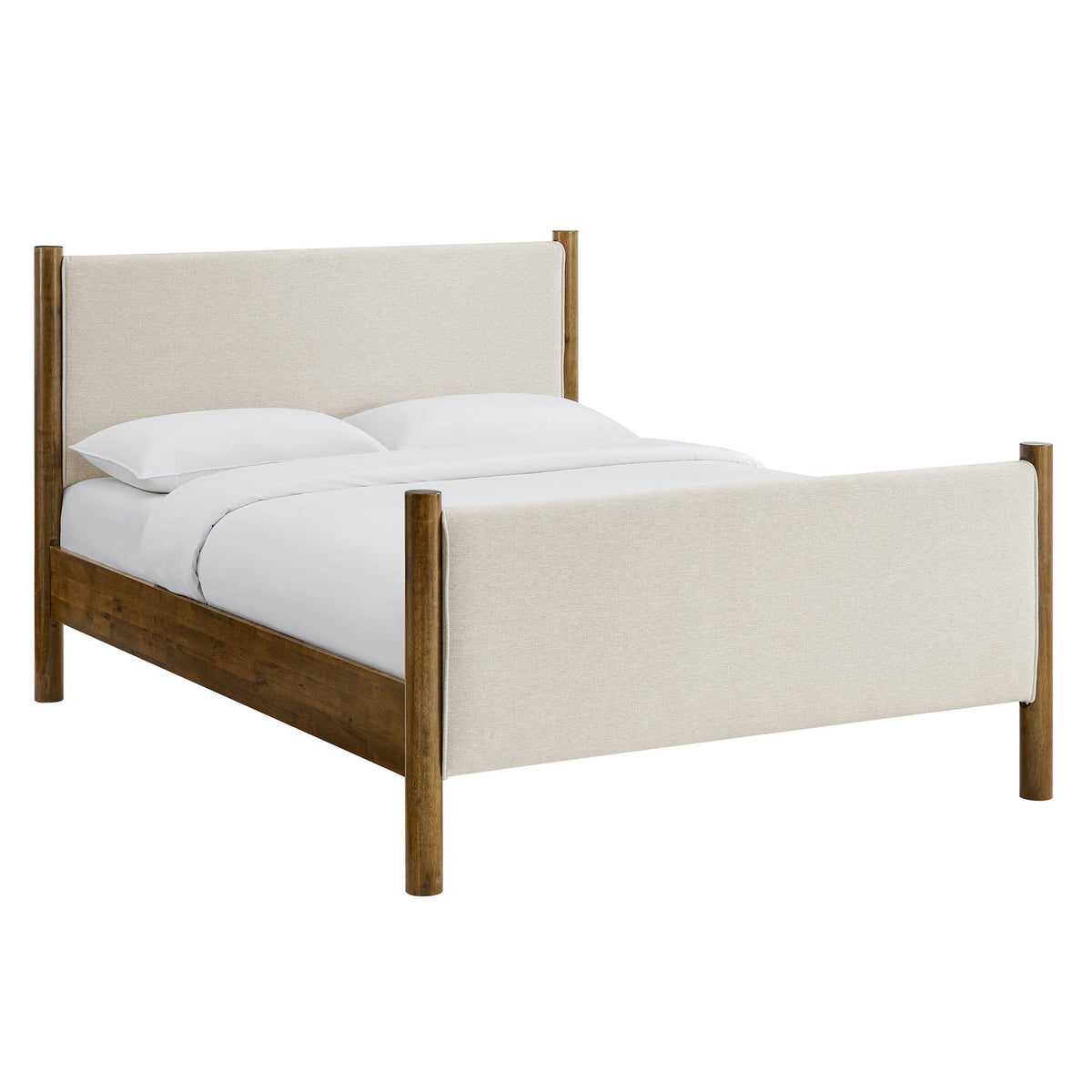 Maven Fabric Upholstered Platform Bed