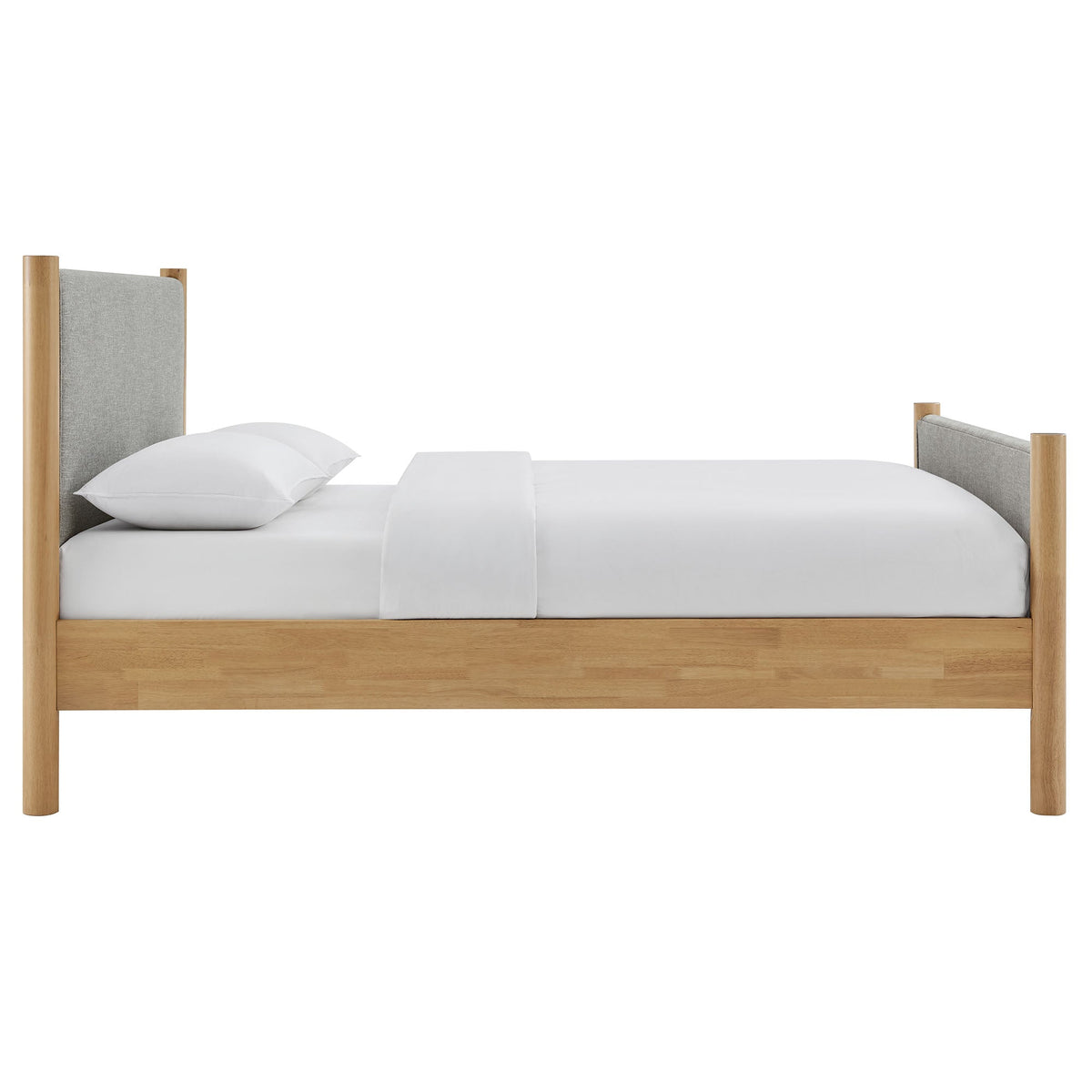 Maven Fabric Upholstered Platform Bed