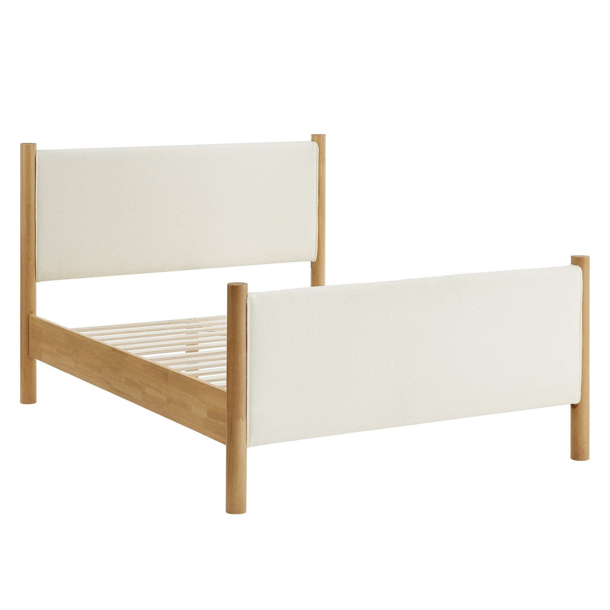 Maven Fabric Upholstered Platform Bed