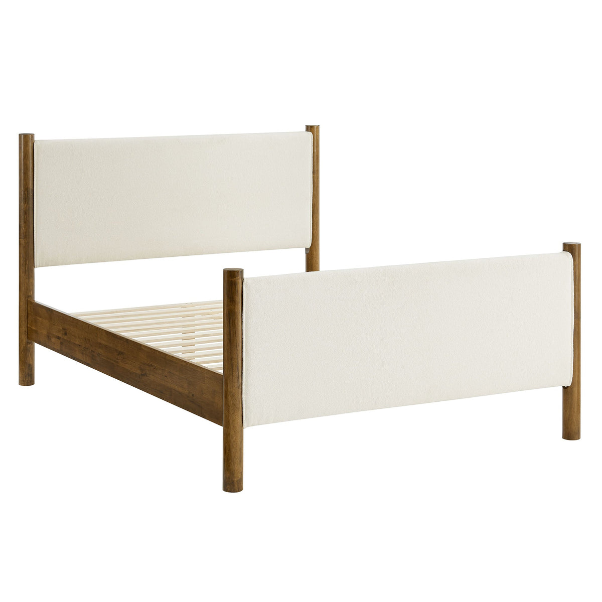Maven Fabric Upholstered Platform Bed
