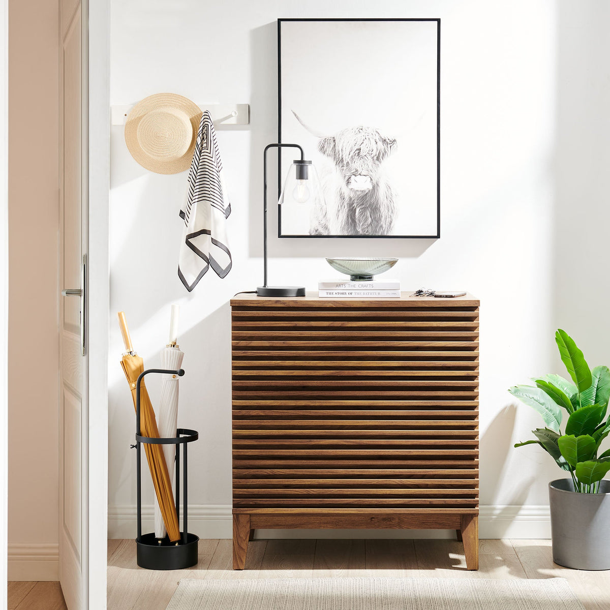 Render Large 3-Drawer Nightstand - view 7