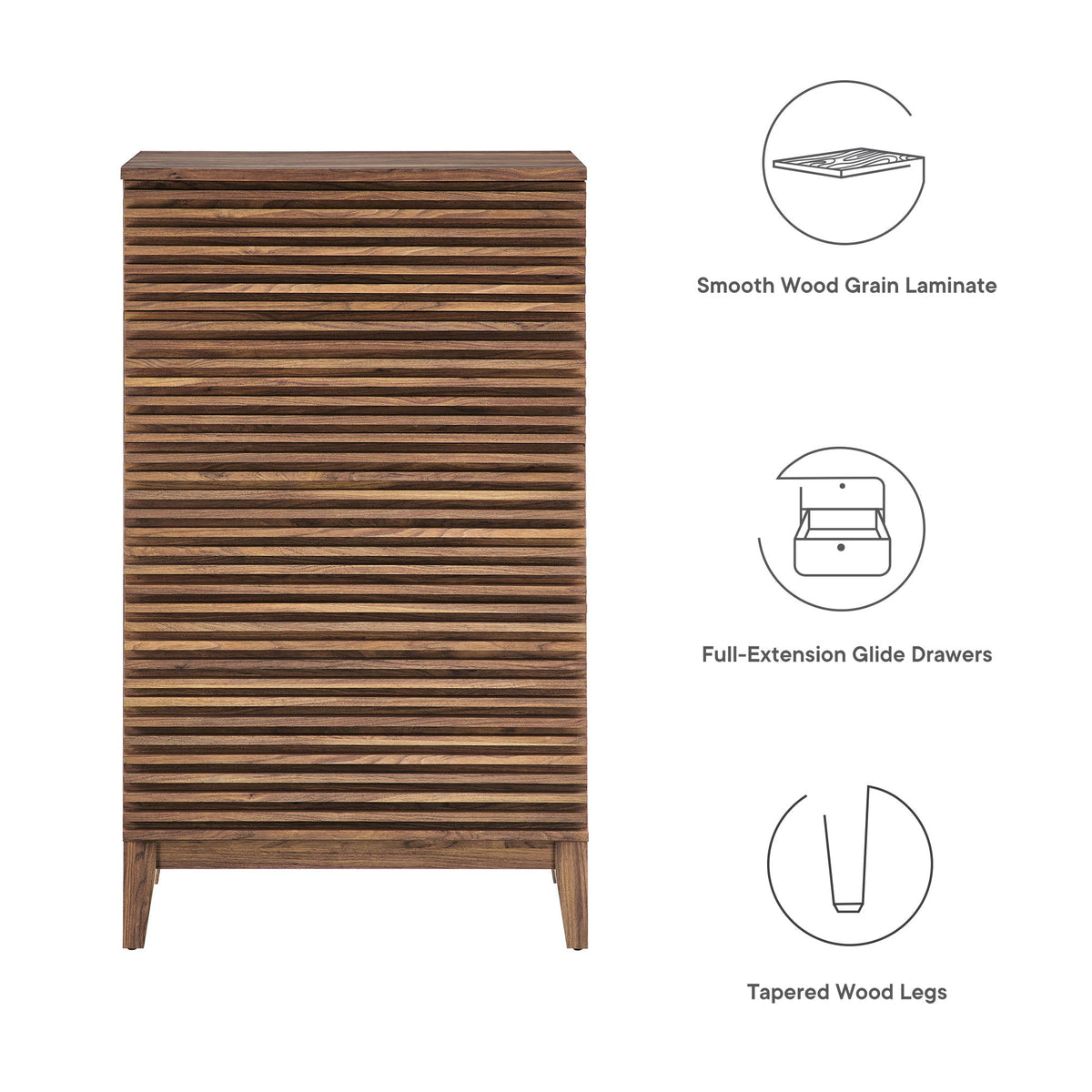 Render 5-Drawer Chest - view 7