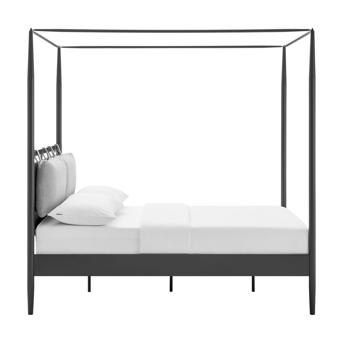 Marlowe 4-Poster Canopy Metal Platform Bed