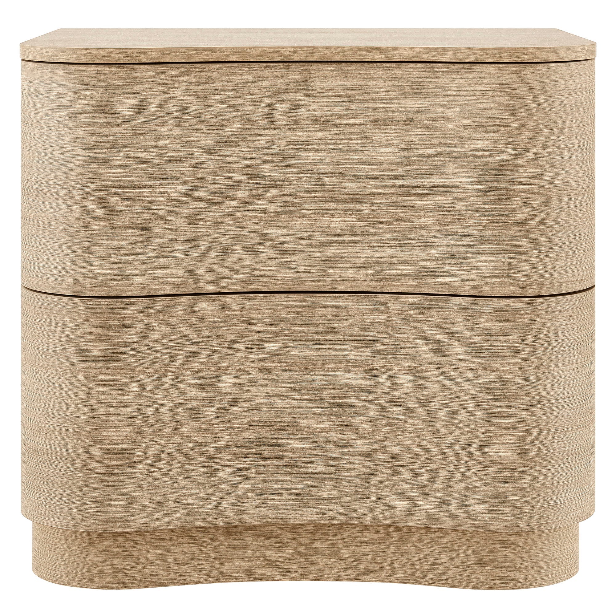 Mirae 2-Drawer Curved Nightstand by Modway