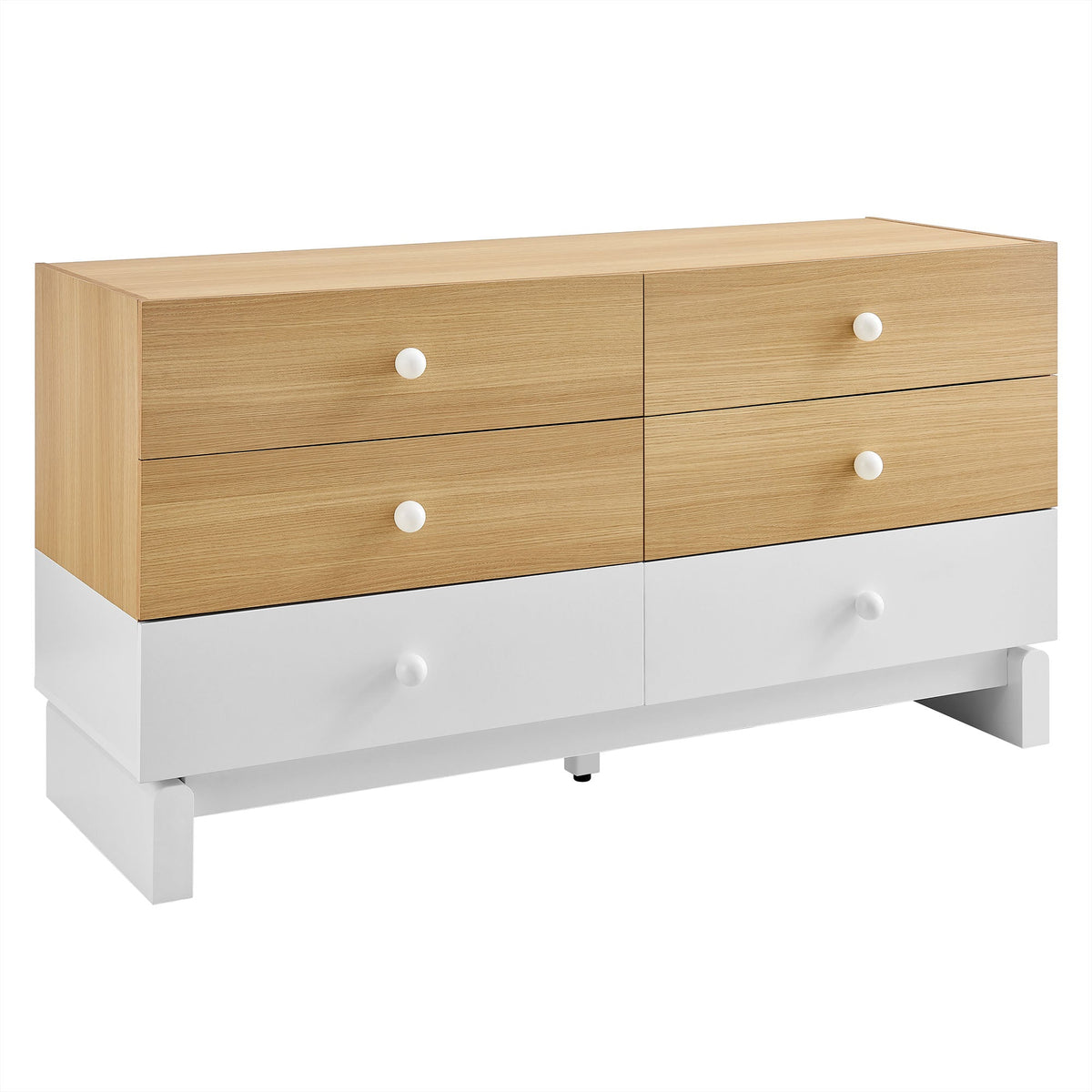 Nolia 6-Drawer Color Block Dresser - view 1