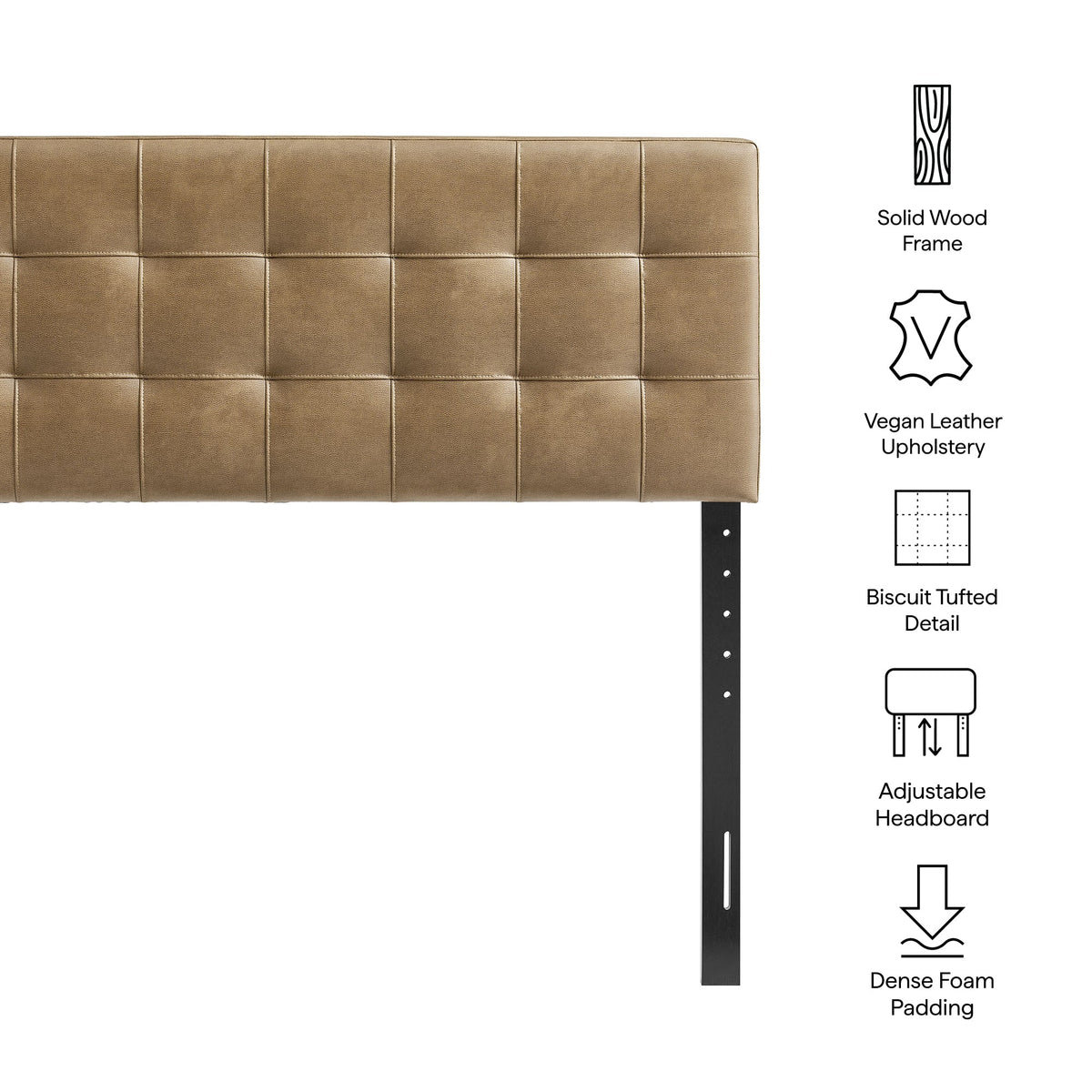 Lily Vegan Leather Headboard
