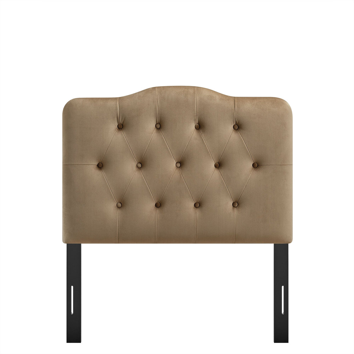 Annabel Diamond Tufted Performance Velvet Headboard