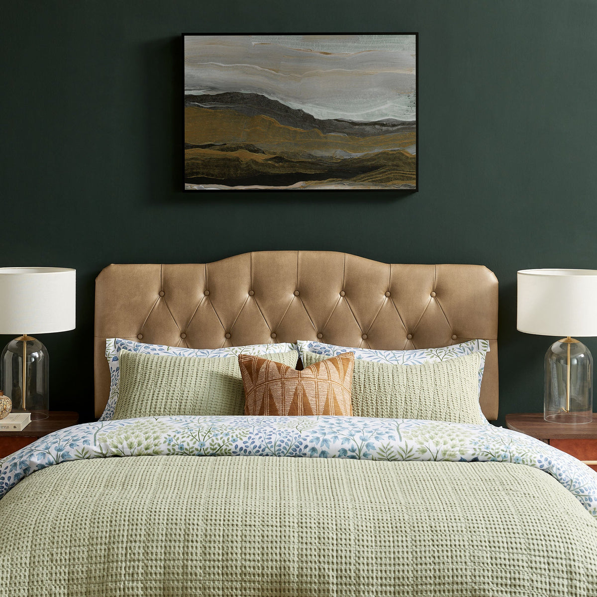 Annabel Faux Leather Queen Headboard