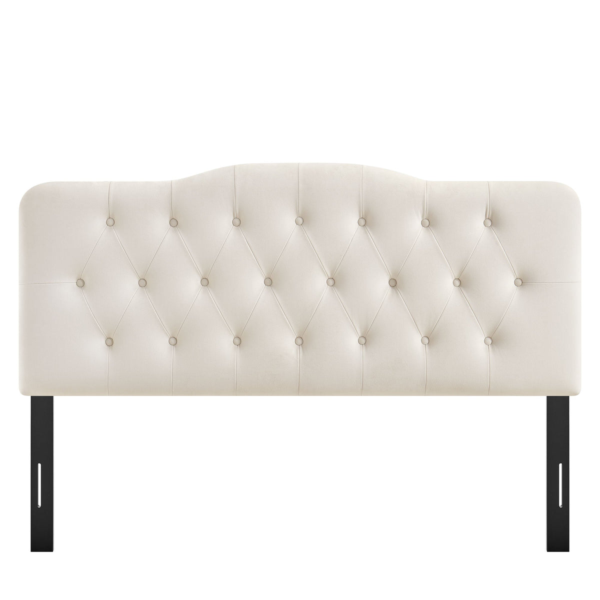 Annabel Diamond Tufted Performance Velvet Headboard