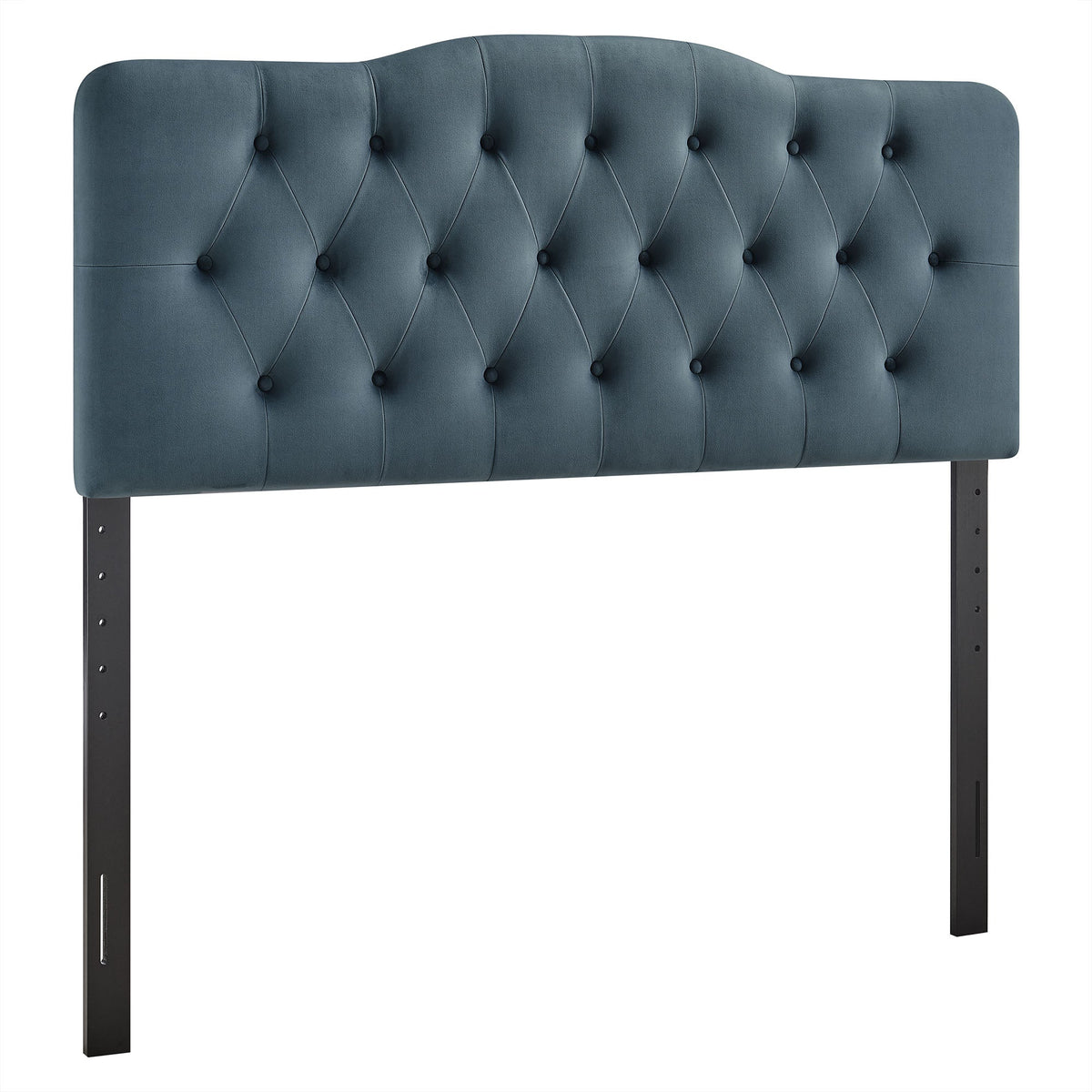 Annabel Diamond Tufted Performance Velvet Headboard