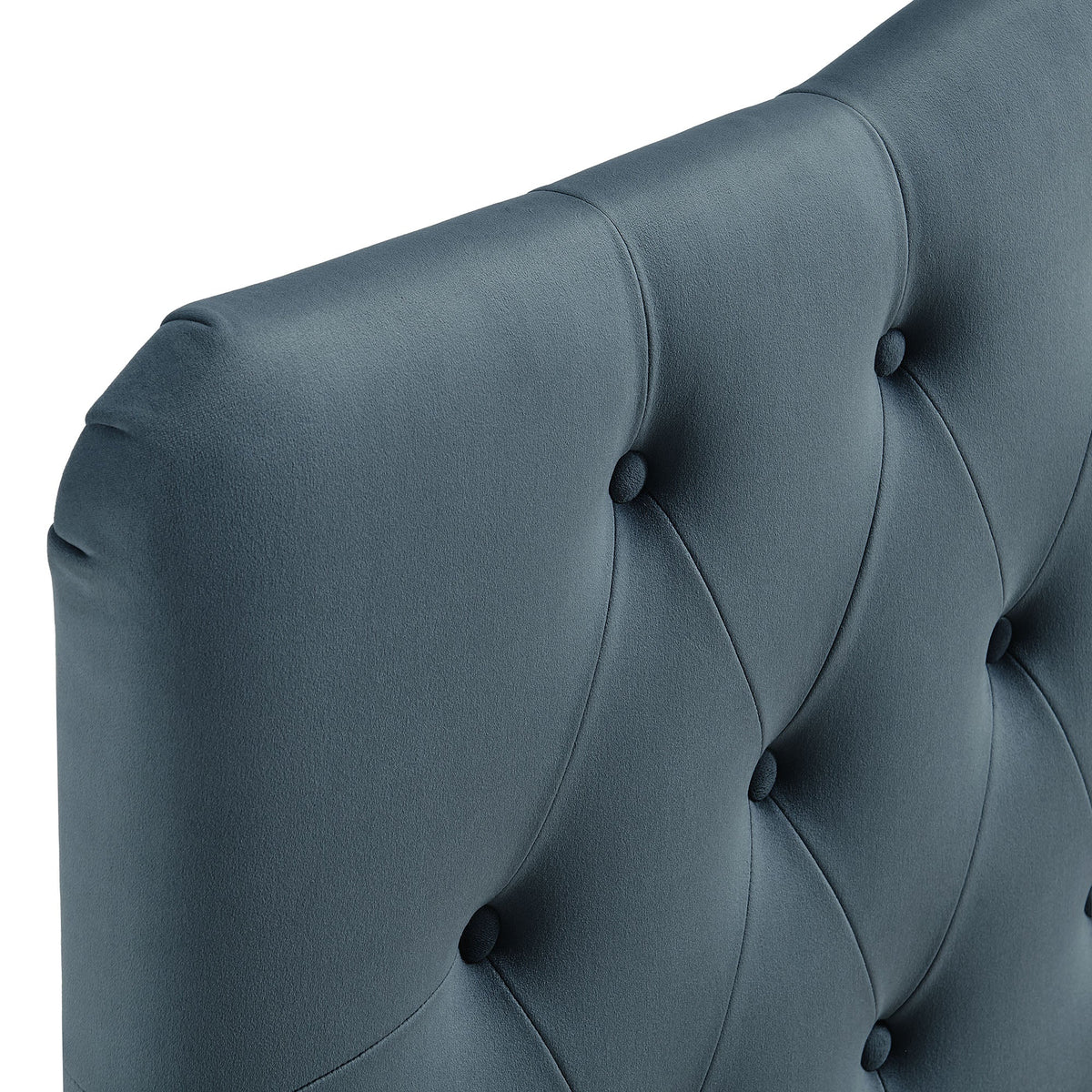 Annabel Diamond Tufted Performance Velvet Headboard