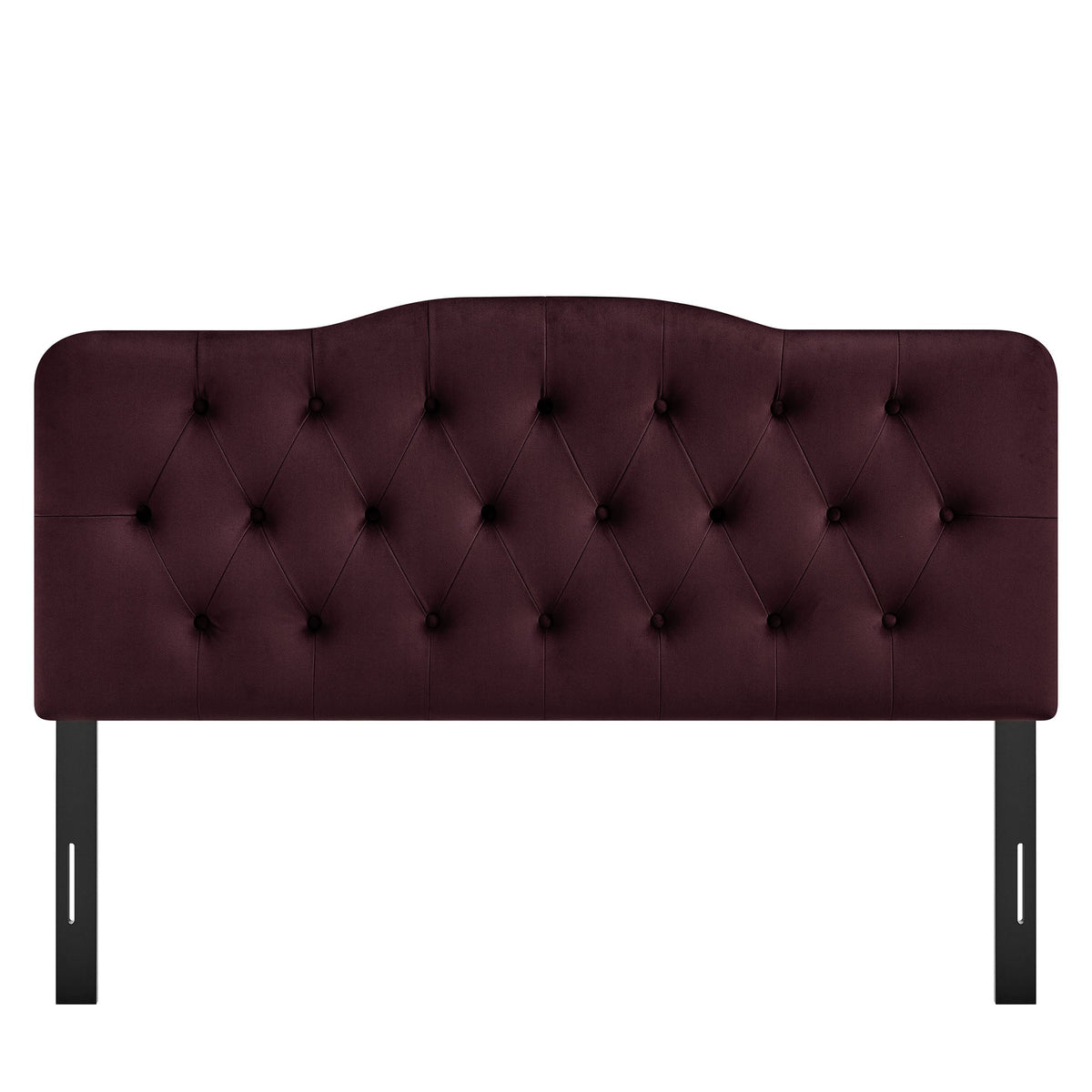 Annabel Diamond Tufted Performance Velvet Headboard