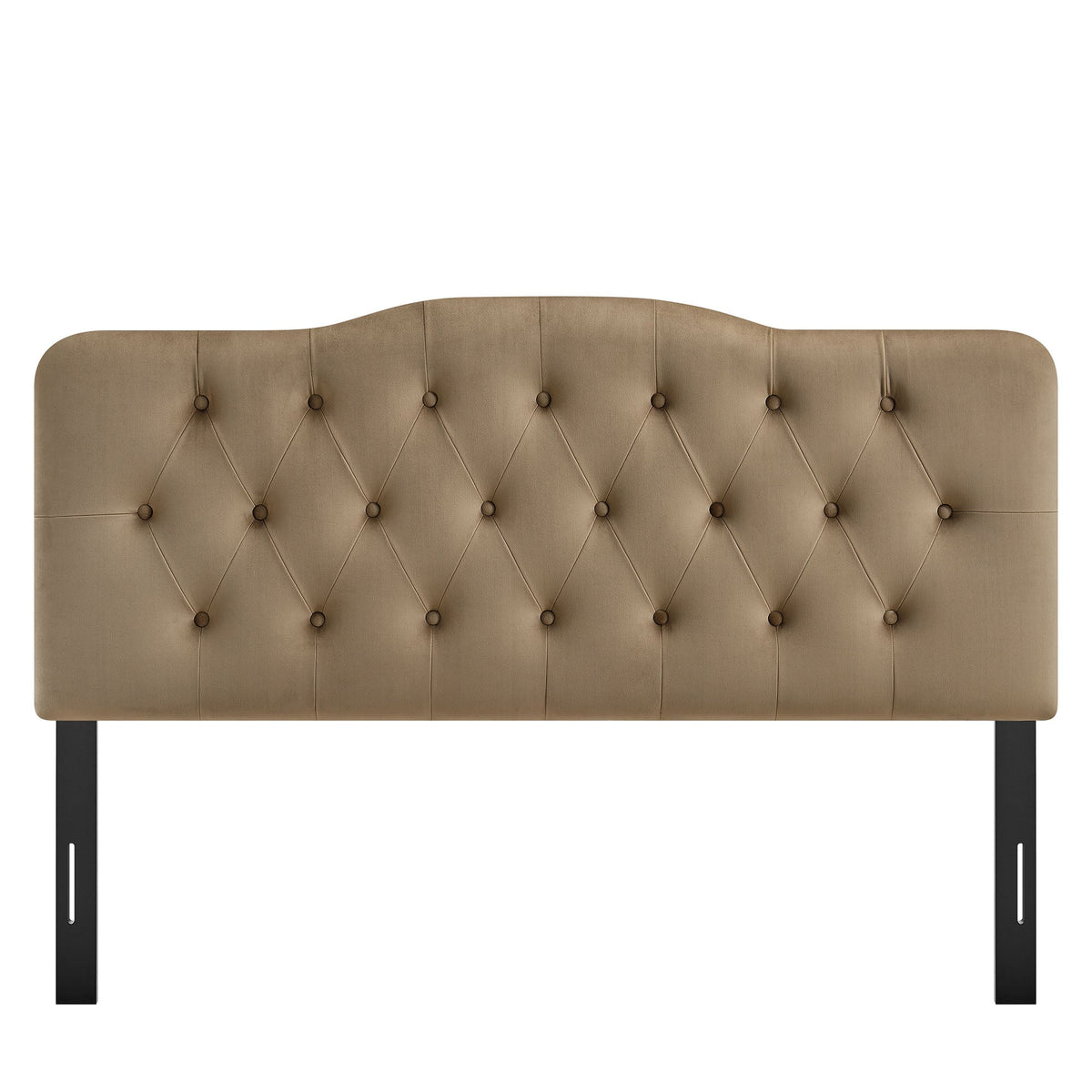 Annabel Diamond Tufted Performance Velvet Headboard