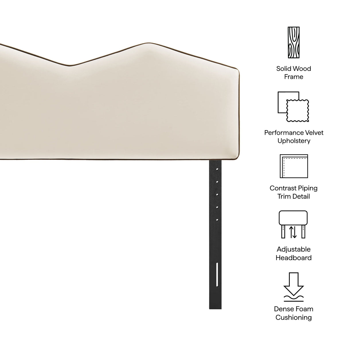 Cosette Performance Velvet Headboard