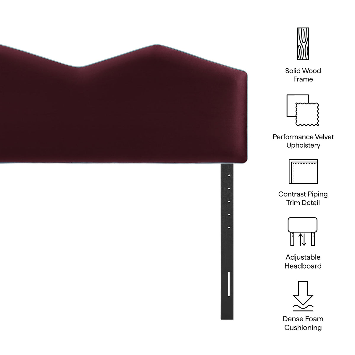 Cosette Performance Velvet Headboard