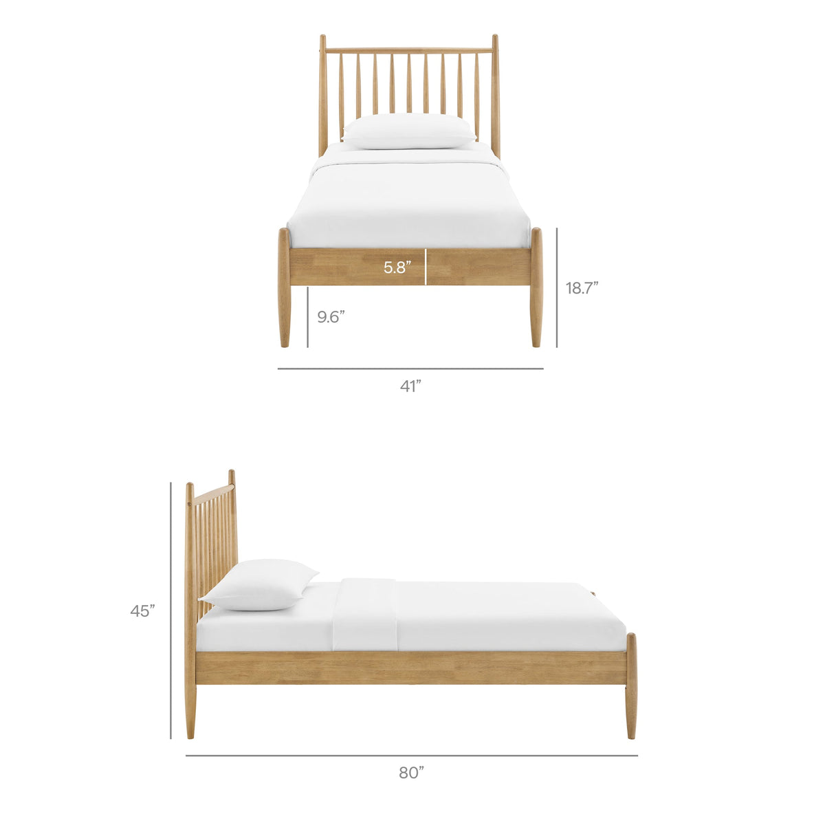 Zane Spindle Bed