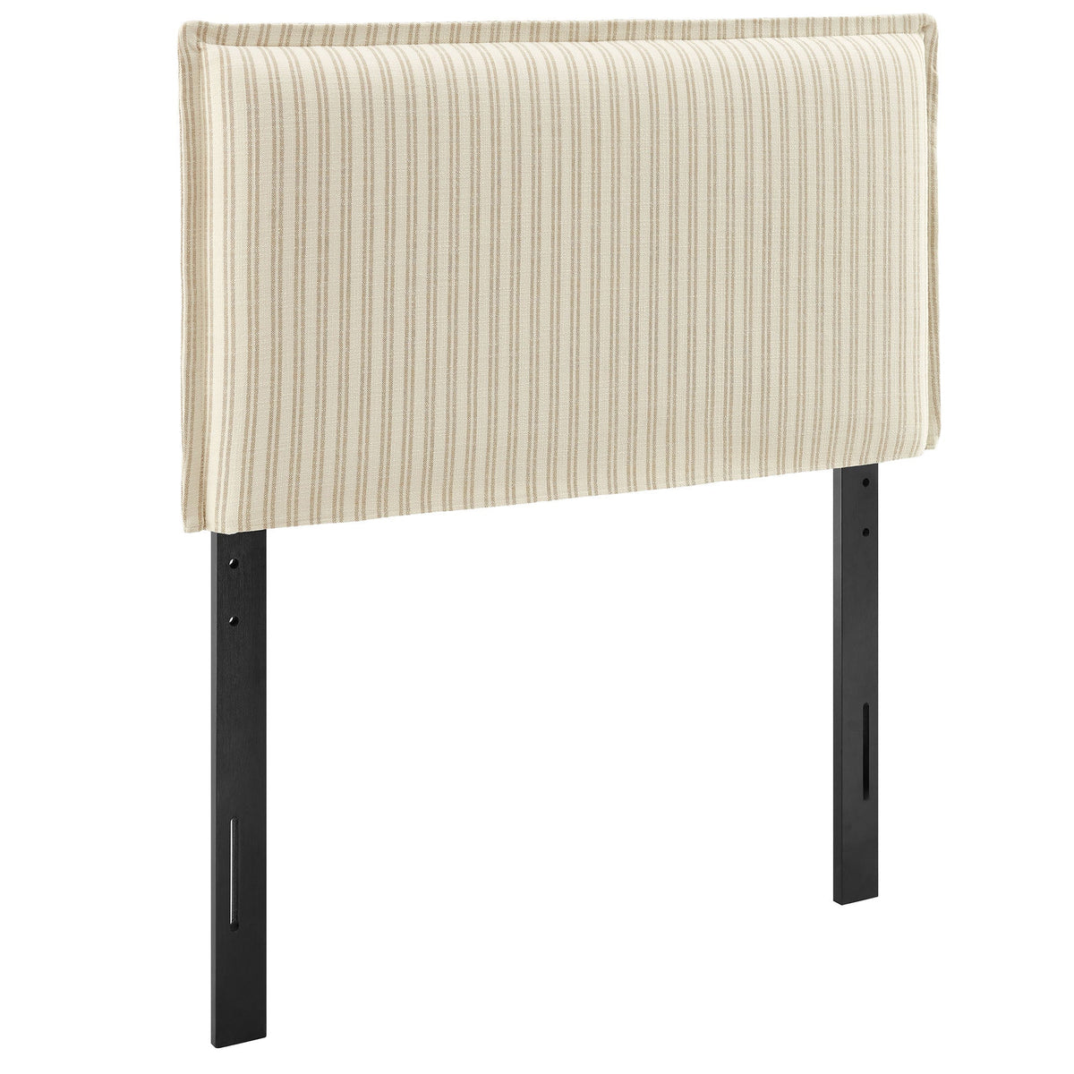 Camille Striped Linen Blend Headboard