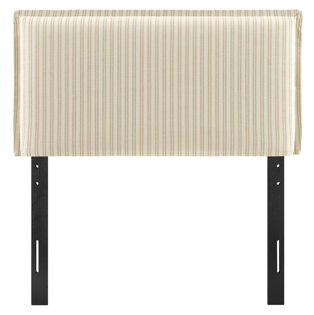 Camille Striped Linen Blend Headboard