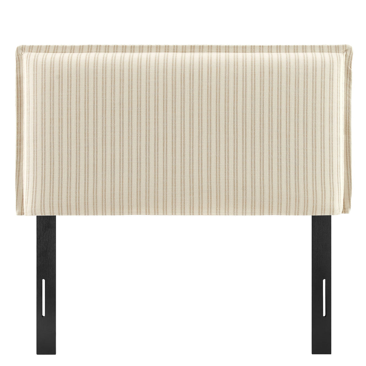 Camille Striped Linen Blend Headboard
