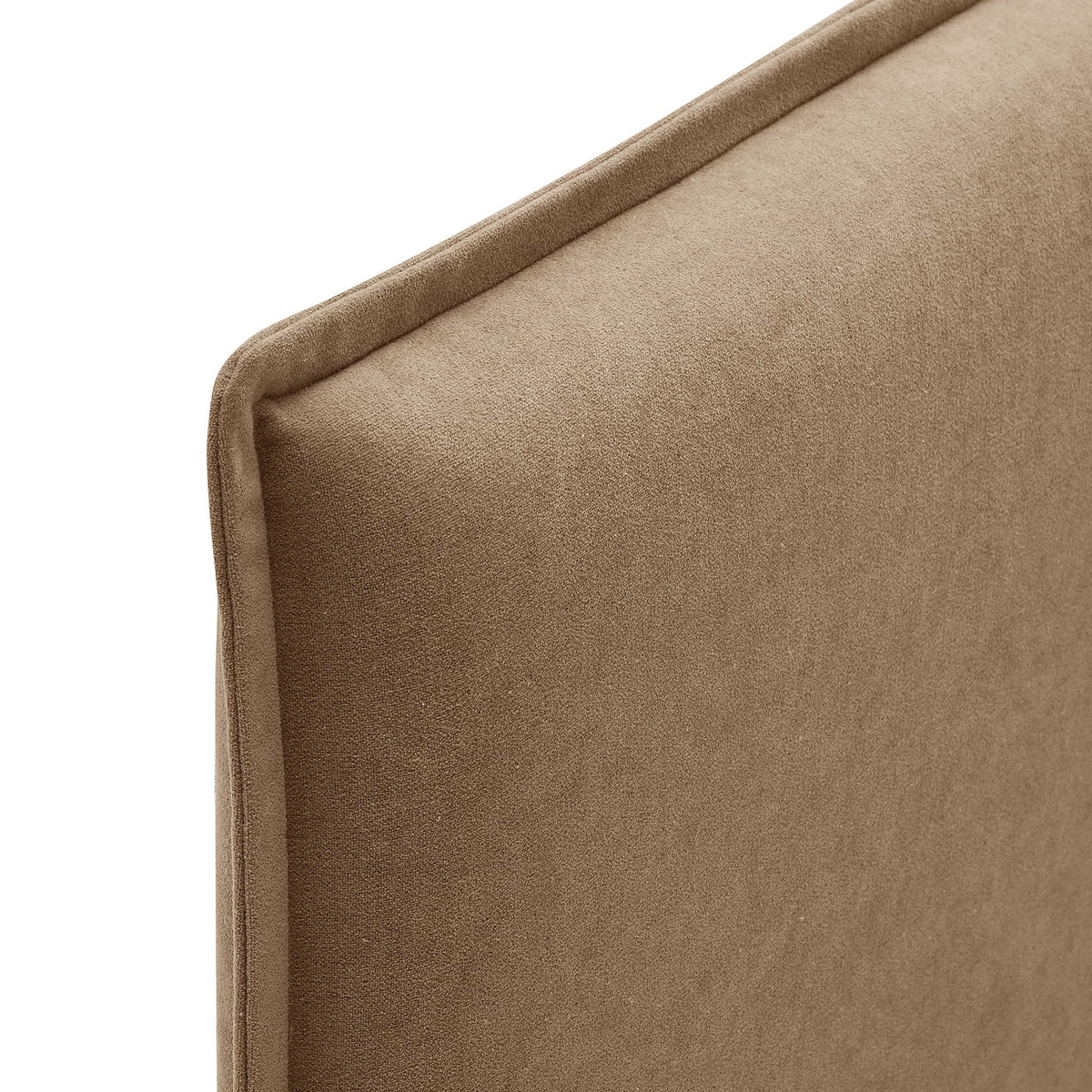 Camille Upholstered Linen Blend Headboard