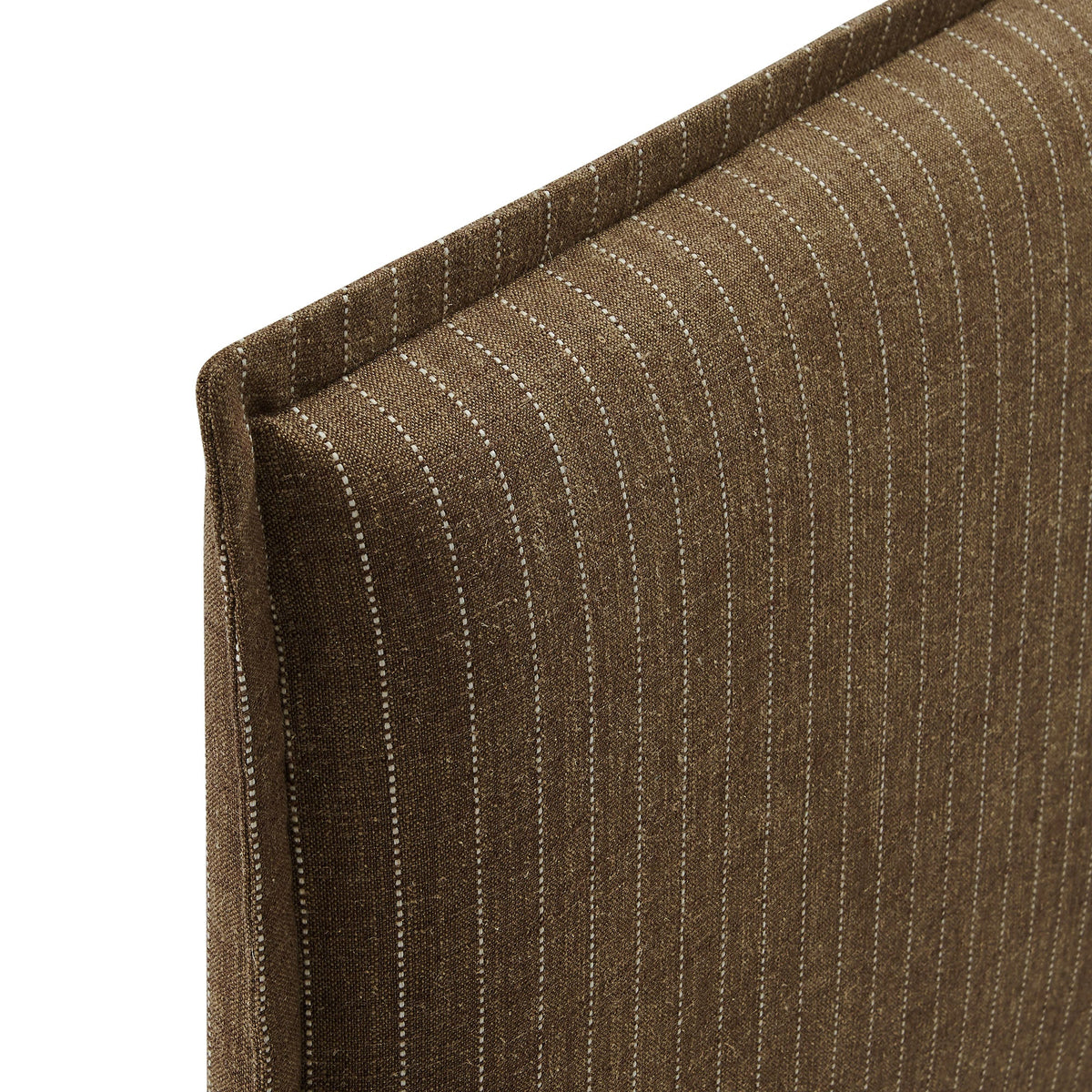 Camille Striped Linen Blend Headboard
