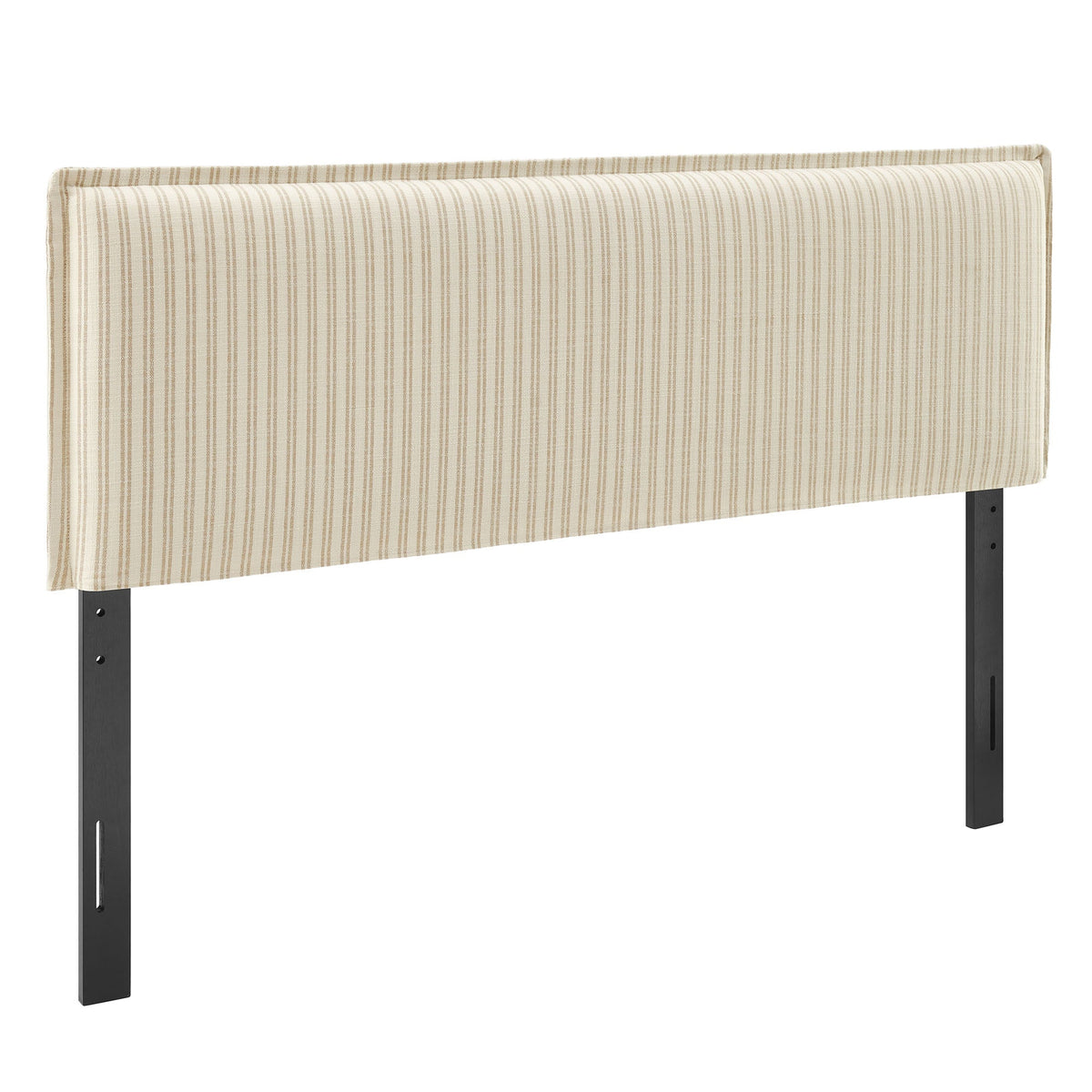 Camille Striped Linen Blend Headboard