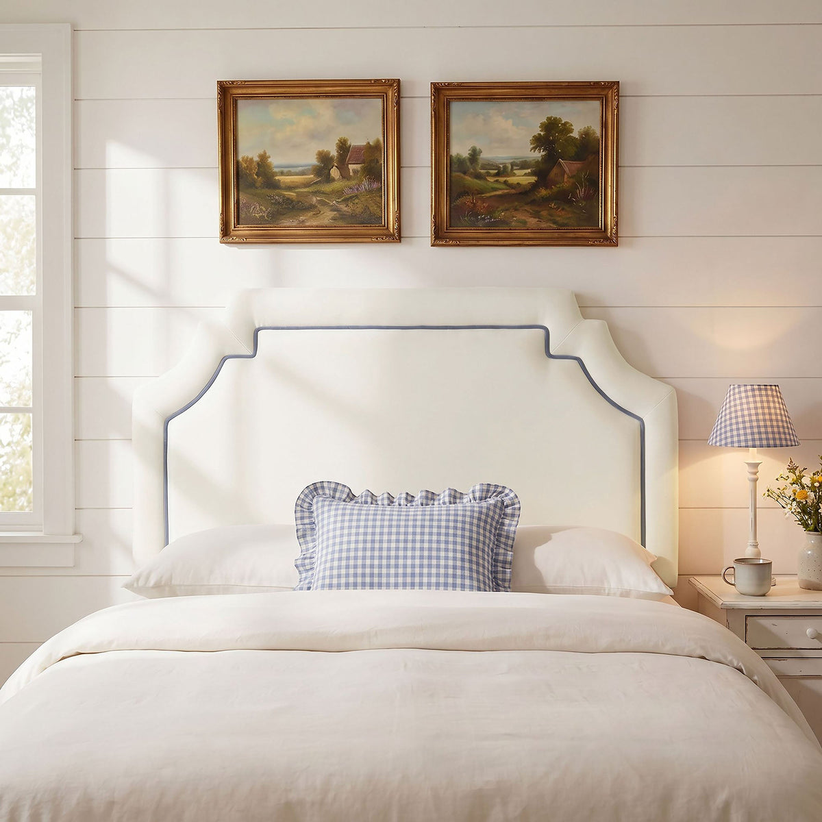Magnolia Stain-Resistant Performance Velvet Headboard