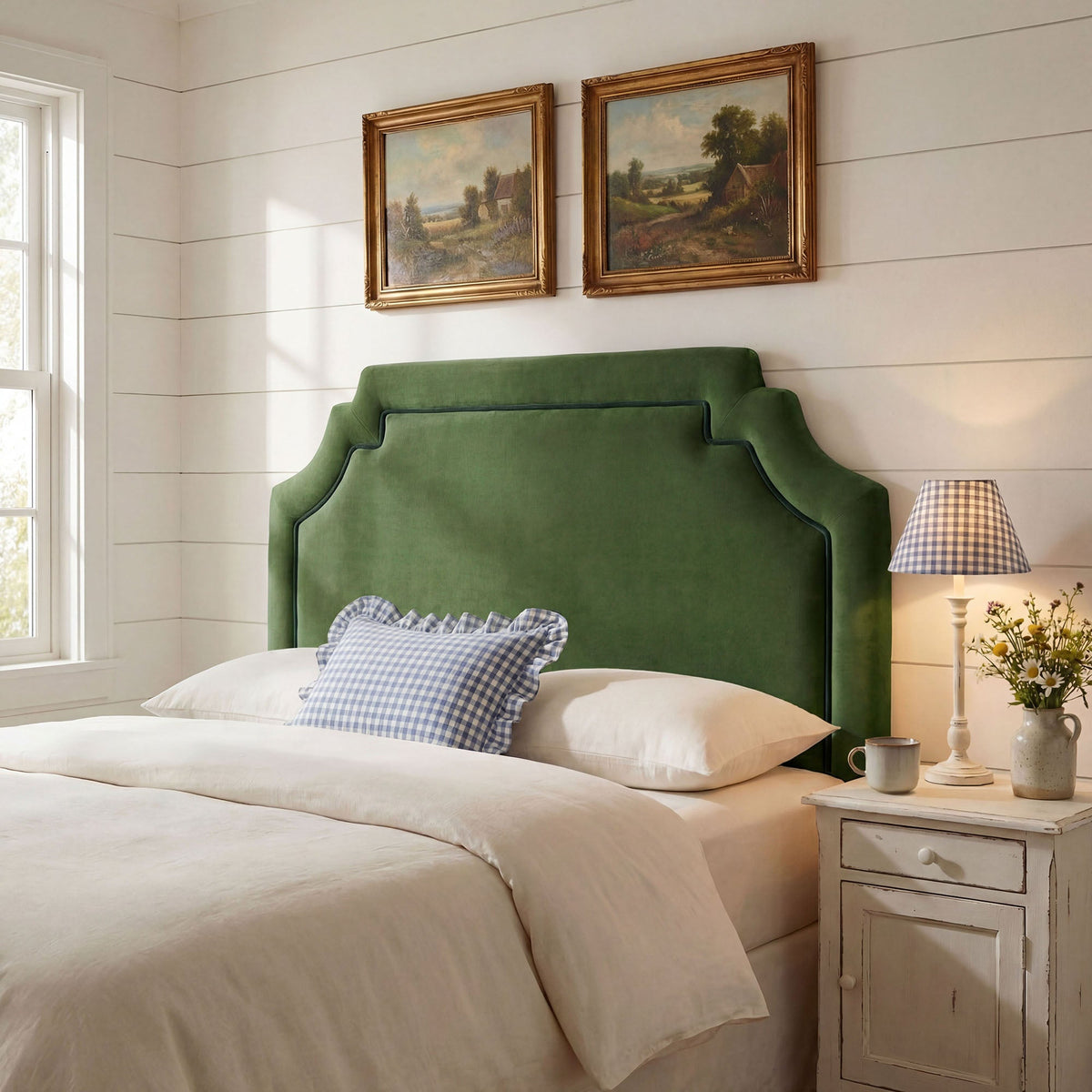 Magnolia Stain-Resistant Performance Velvet Headboard