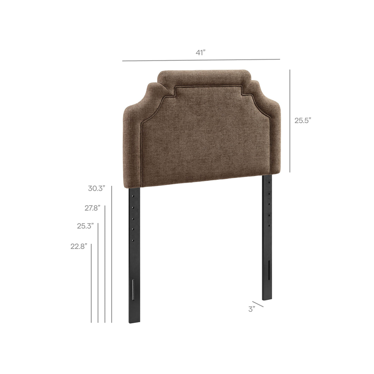 Magnolia Upholstered Fabric Headboard