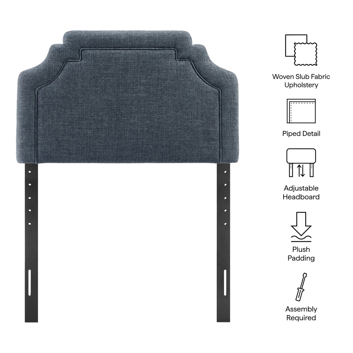 Magnolia Upholstered Fabric Headboard