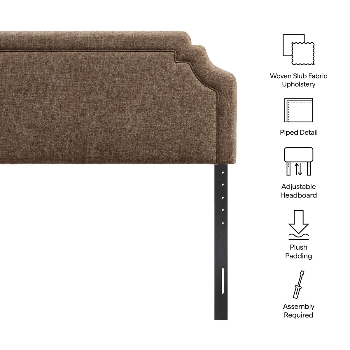 Magnolia Upholstered Fabric Headboard