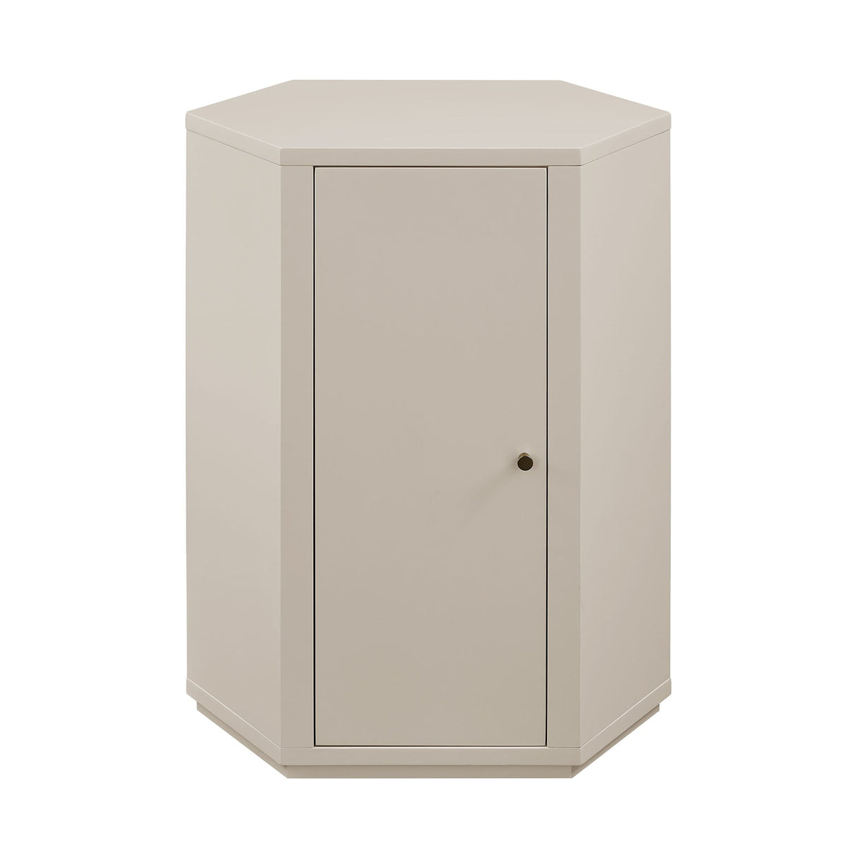 Kade Faceted Semi-Gloss Side Table