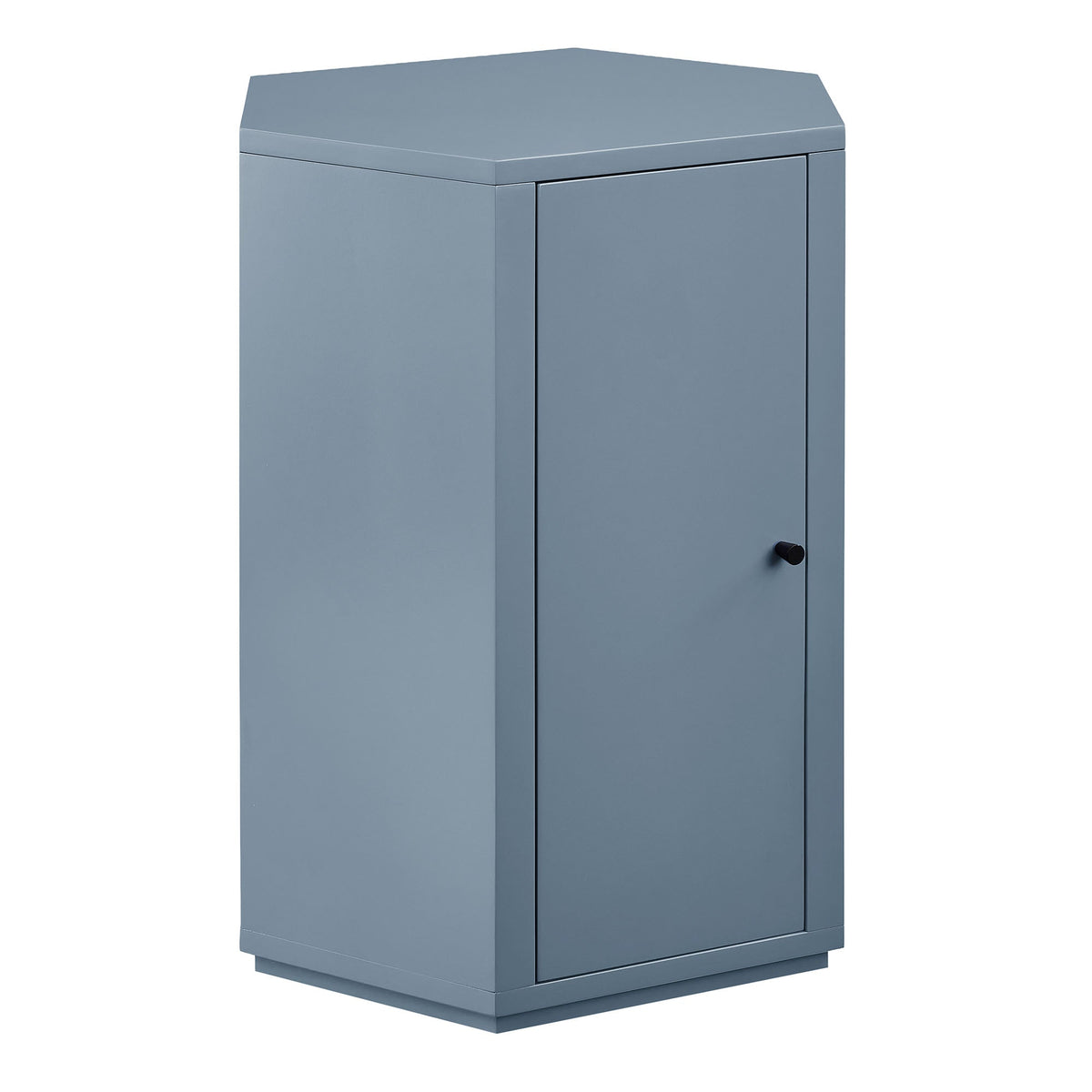 Kade Faceted Semi-Gloss Side Table