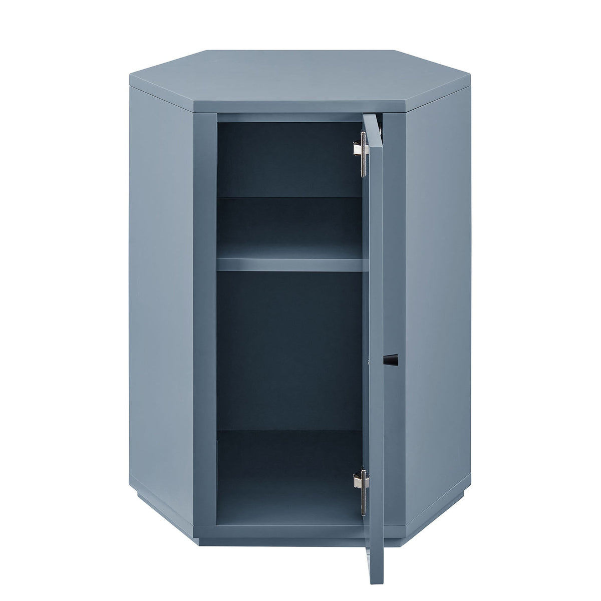 Kade Faceted Semi-Gloss Side Table