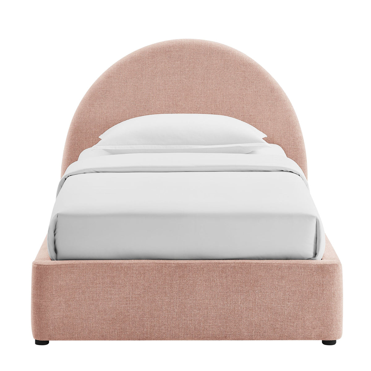 Resort Upholstered Fabric Storage Platform Bed Frame