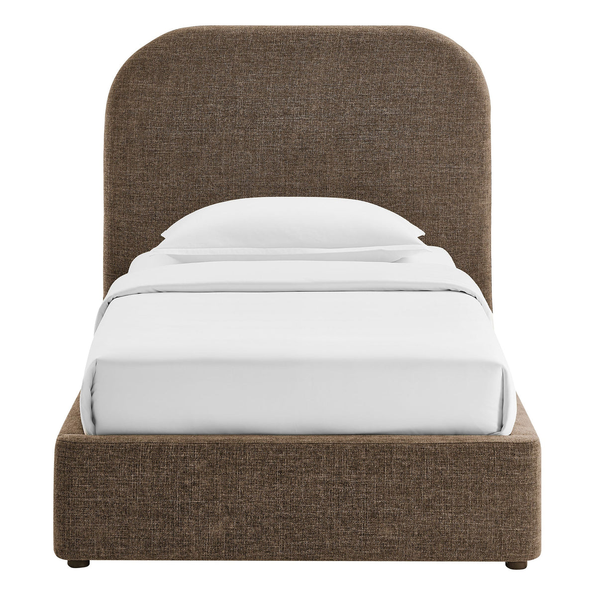 Keynote Fabric Upholstered Storage Platform Bed Frame