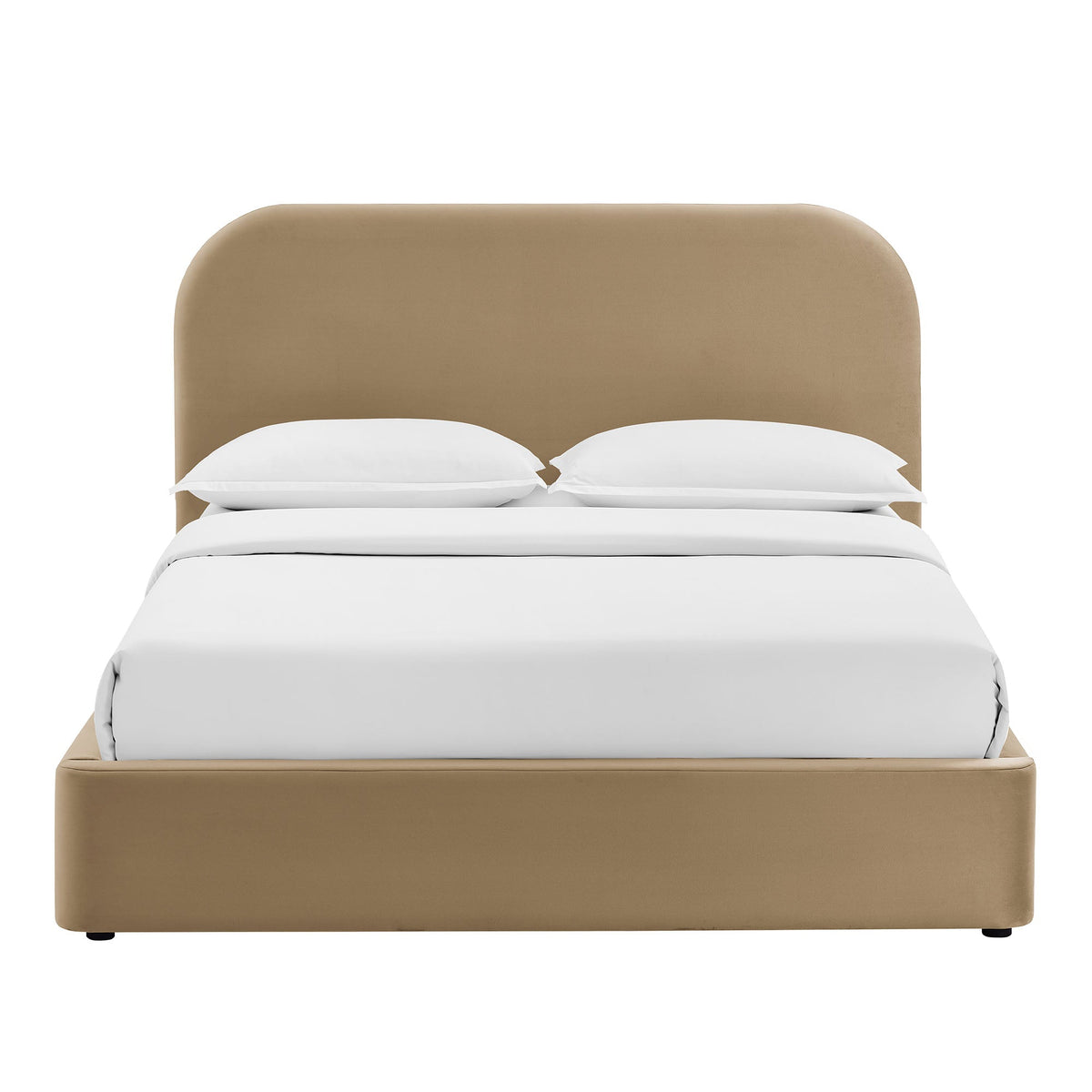 Keynote Performance Velvet Storage Platform Bed Frame