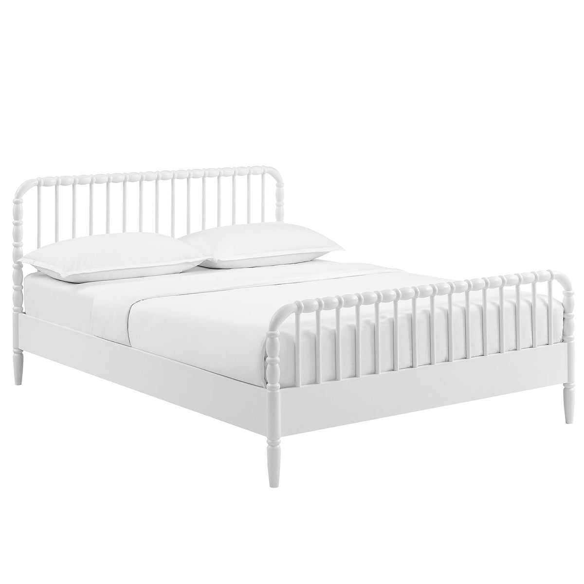 Arlette Wood Spindle Bed Frame