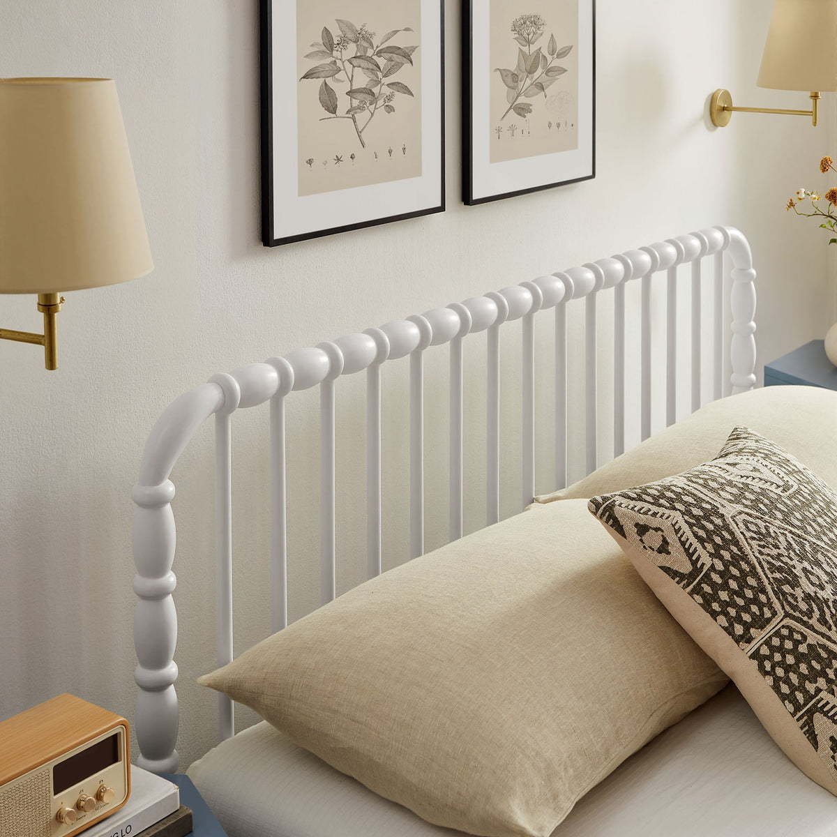 Arlette Wood Spindle Bed Frame