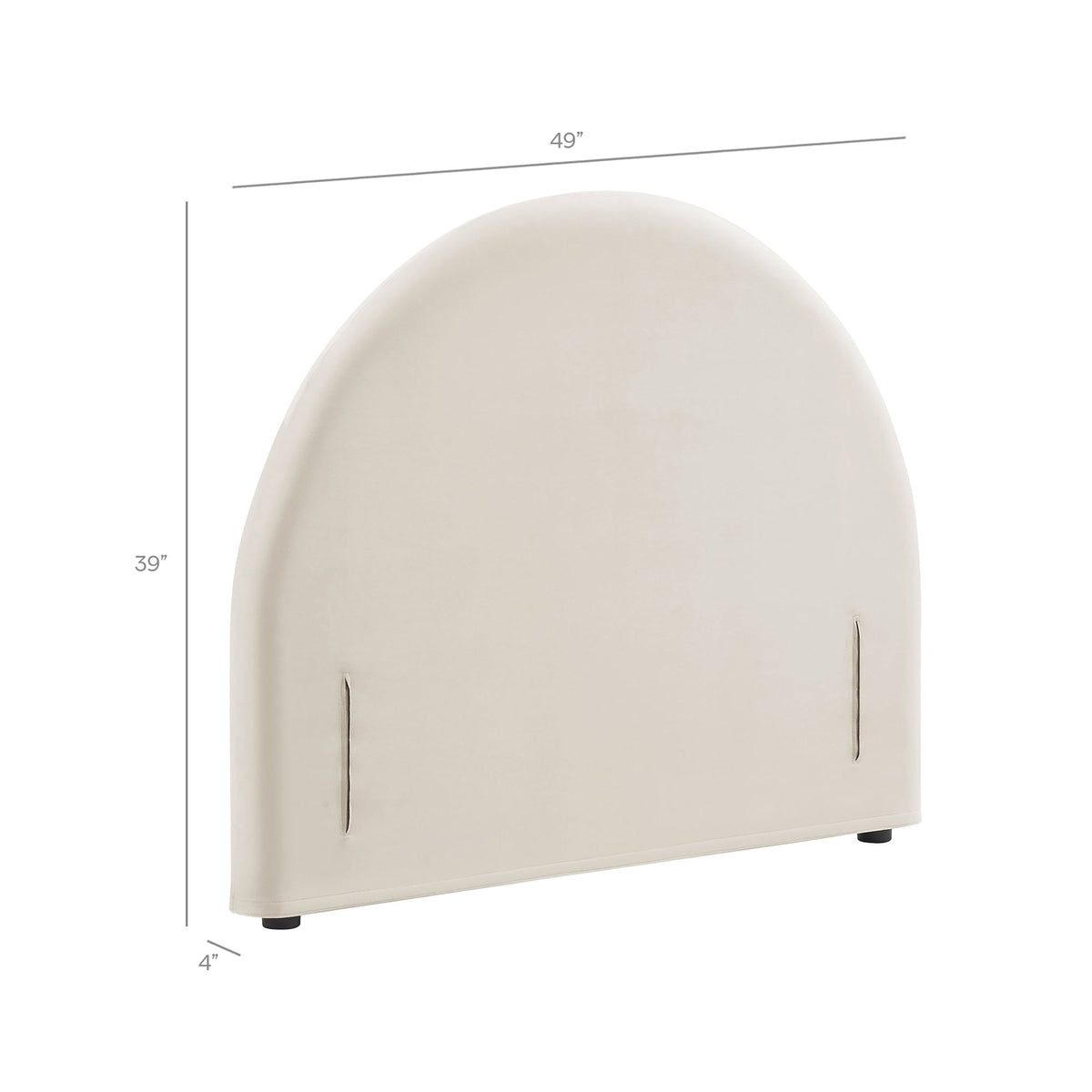 Modway Resort Performance Velvet Arched Headboard