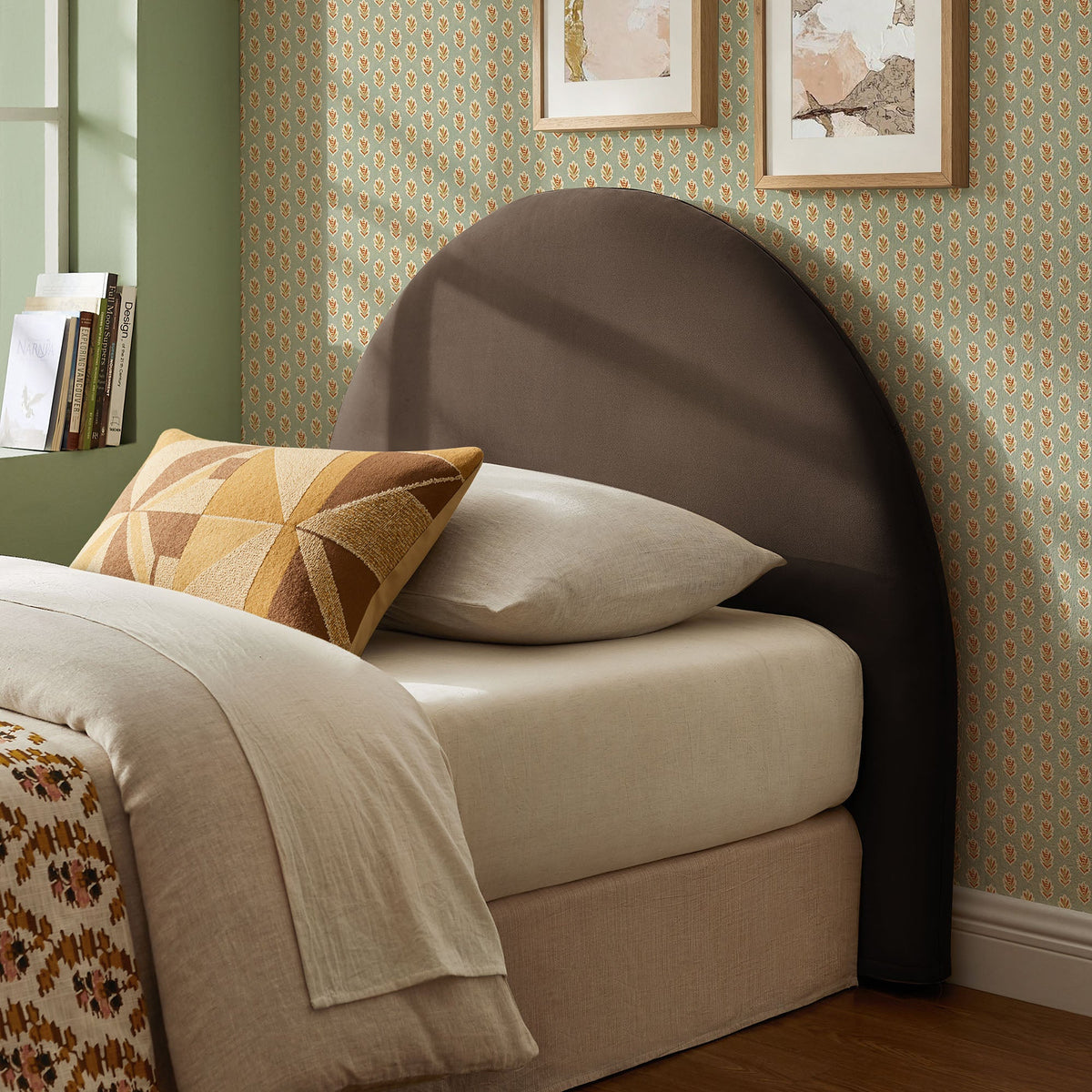 Modway Resort Performance Velvet Arched Headboard