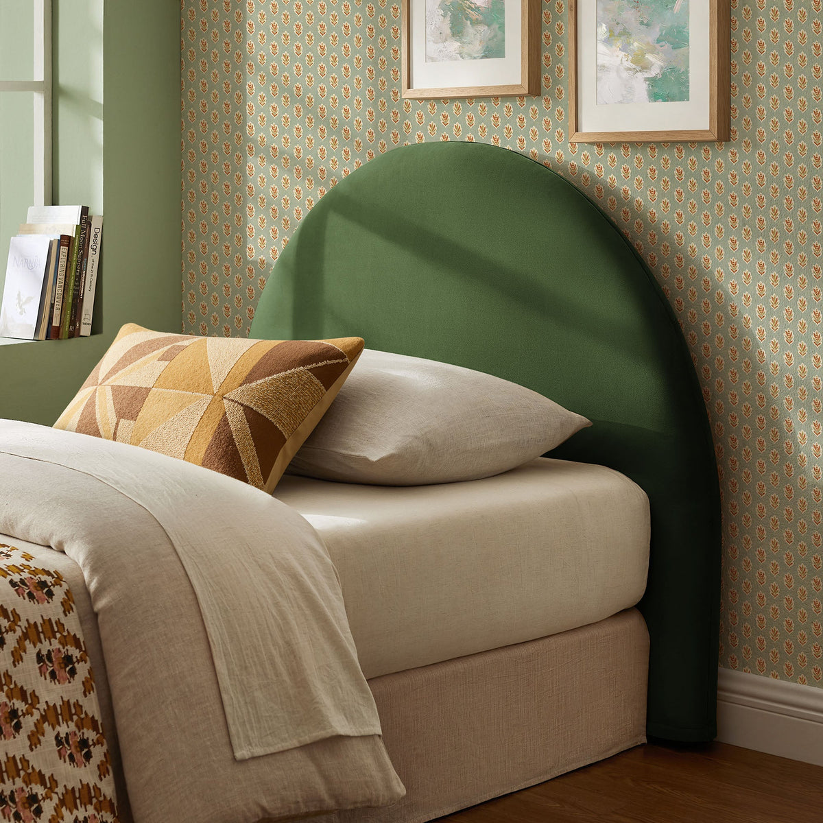 Modway Resort Performance Velvet Arched Headboard