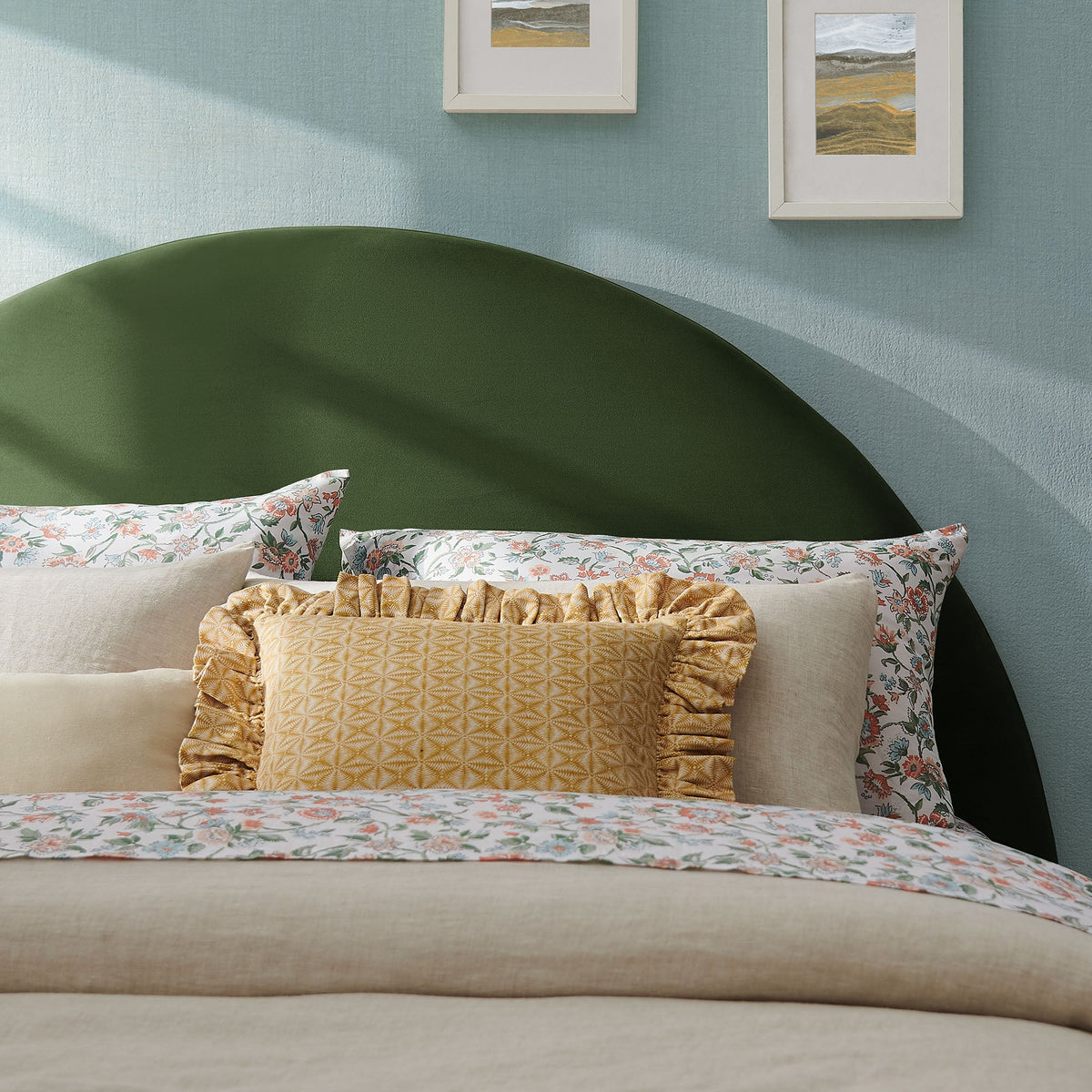 Modway Resort Performance Velvet Arched Headboard