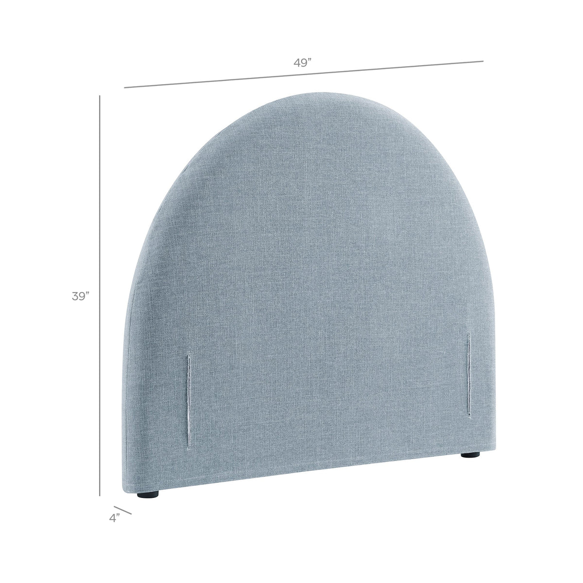 Modway Resort Queen Woven Upholstered Fabric Arched Headboard