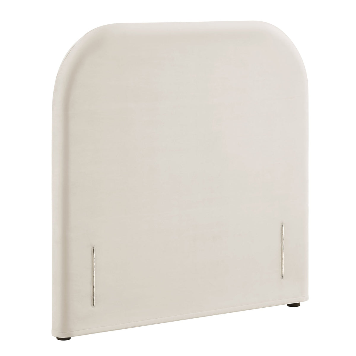 Keynote Twin Stain-Resistant Performance Velvet Headboard