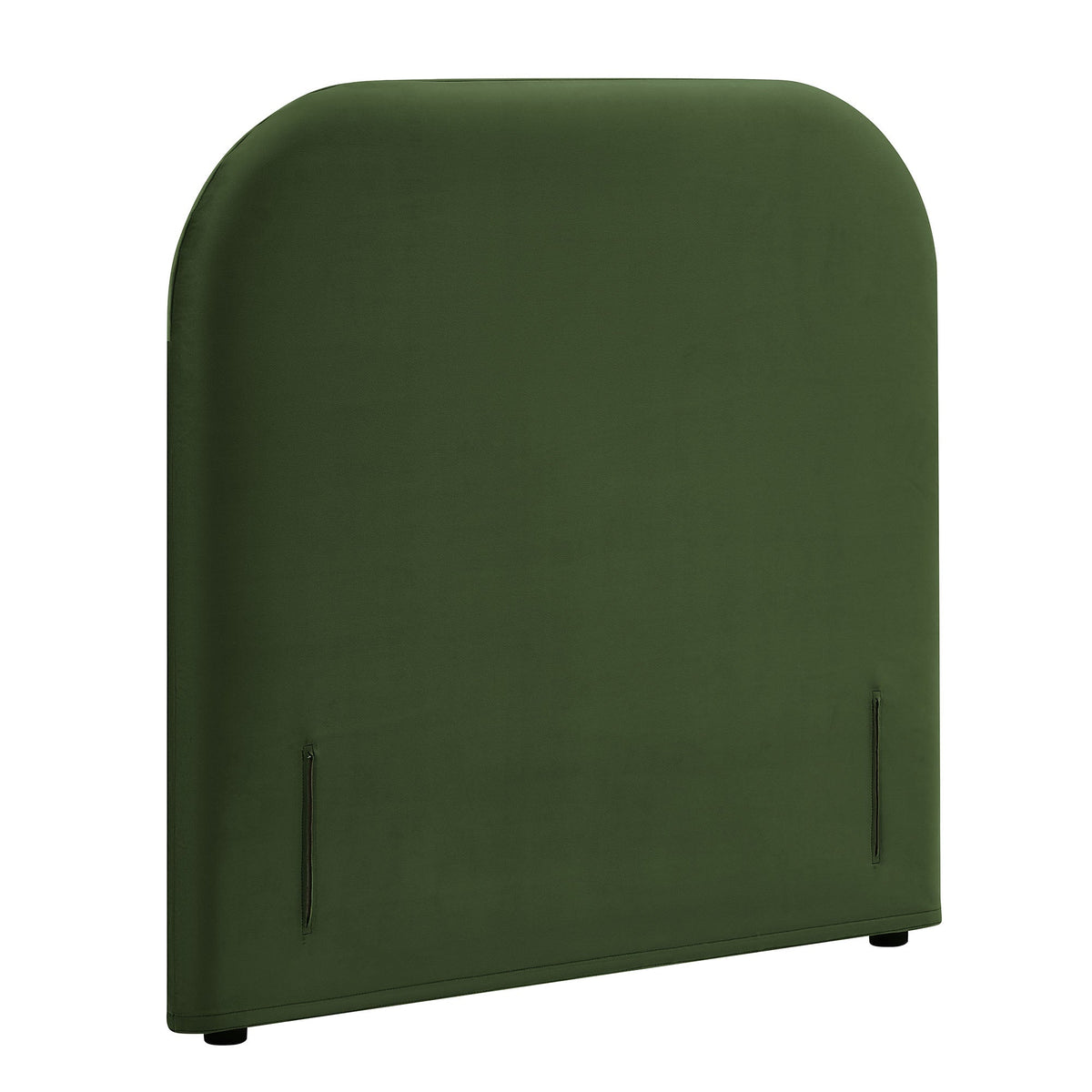 Keynote Twin Stain-Resistant Performance Velvet Headboard