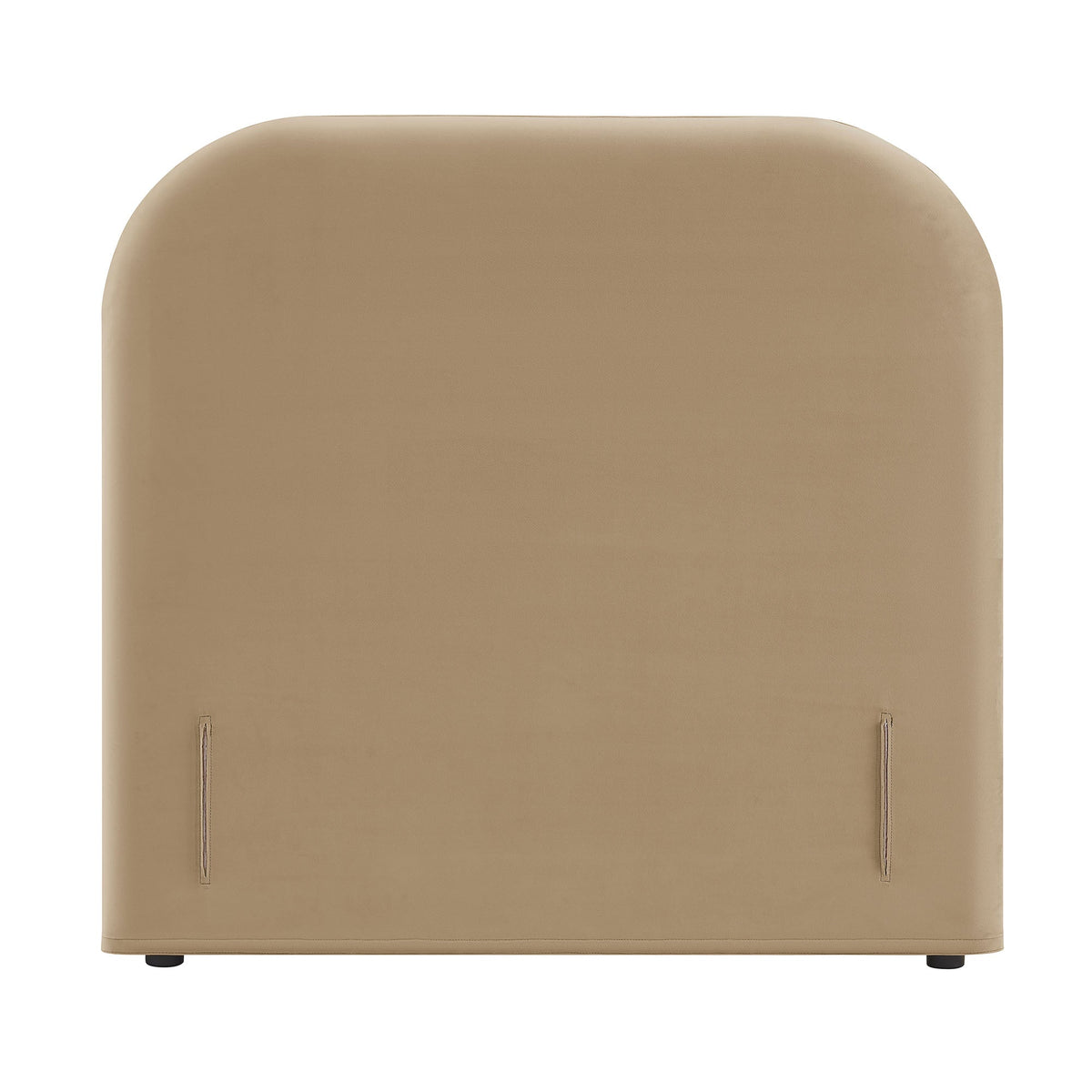 Keynote Twin Stain-Resistant Performance Velvet Headboard