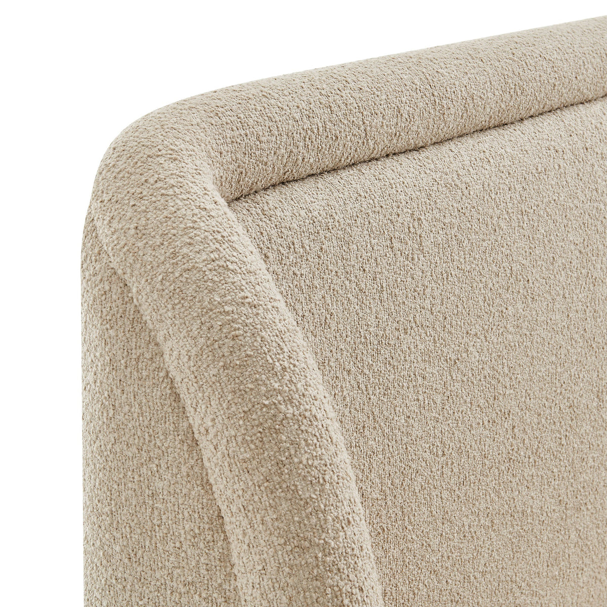 Tasmin Upholstered Fabric Platform Bed