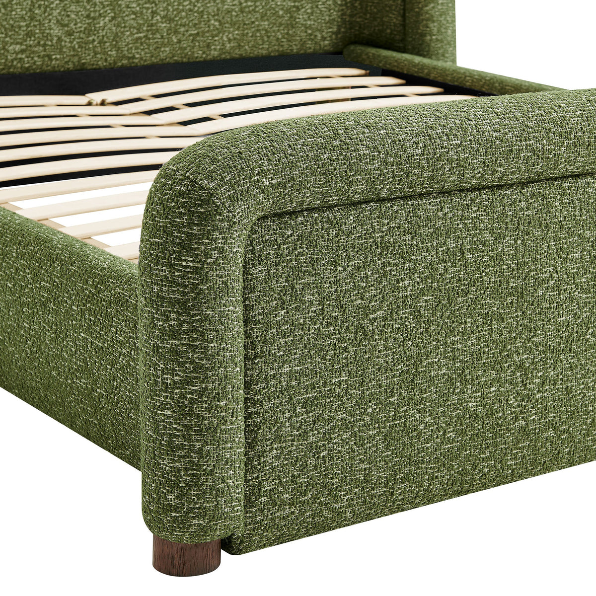 Tasmin Upholstered Fabric Platform Bed